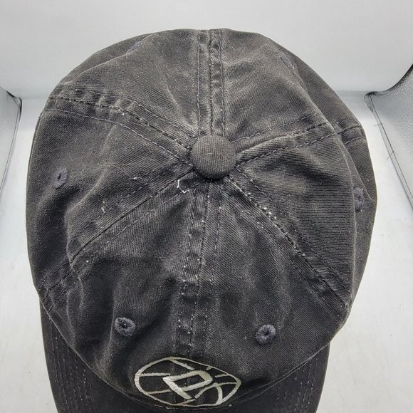 Pieology Hat Adult Adjustable Comfort Black Logo Baseball Cap Employee Uniform - Picture 6 of 9